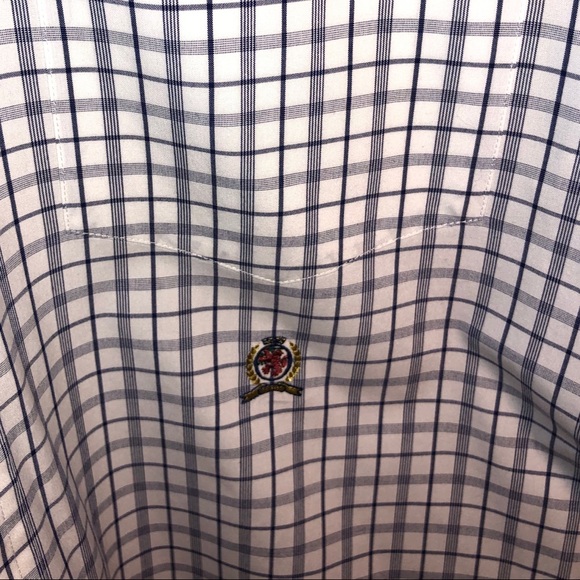 Tommy Hilfiger Button Down Dress Shirt. Vintage. - Picture 3 of 4